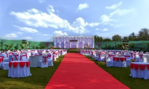 Beautiful Wedding Lawn